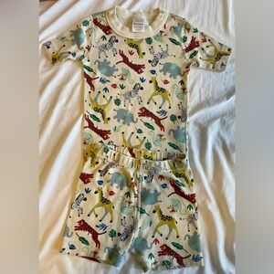 Hanna Andersson animal print pj set